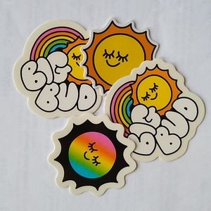 Big Bud Press Stickers